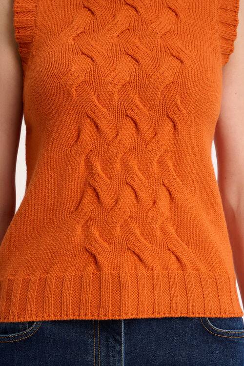Luisa Spagnoli Chiusura - Gilet a collo alto Moda