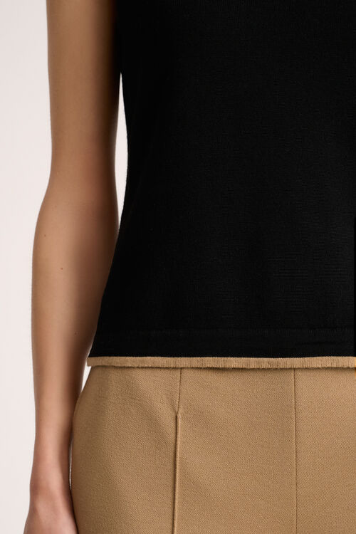 Luisa Spagnoli Macinapepe - Top in maglia Italia