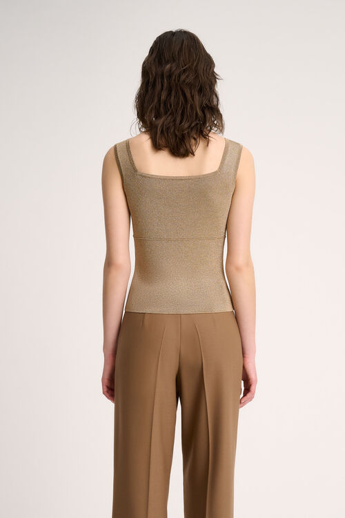 Luisa Spagnoli Zac - Top in lurex Qualità Garantita