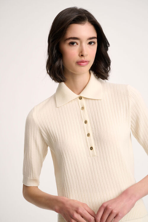 Luisa Spagnoli Medeola - Polo in maglia - Fashion Show Negozi Online