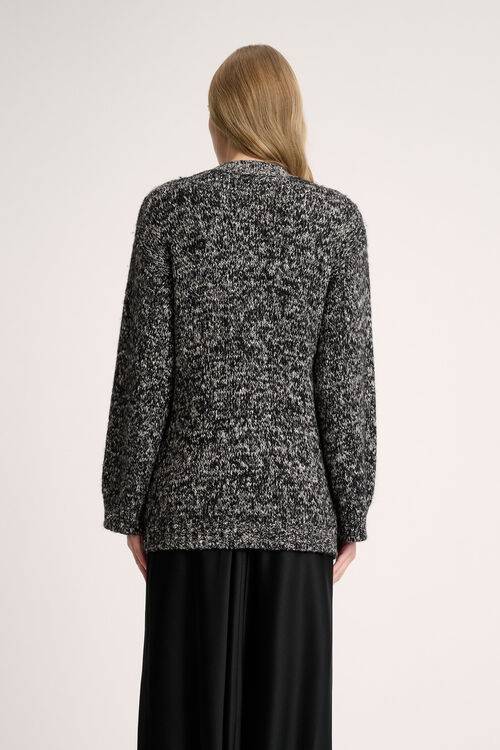 Luisa Spagnoli Consegna - Cardigan mélange Acquista Ora