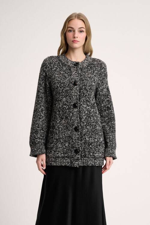 Luisa Spagnoli Consegna - Cardigan mélange Acquista Ora