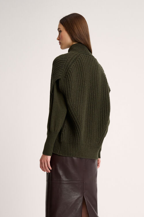 Luisa Spagnoli Capsula - Gilet in maglia Promozione Limitata