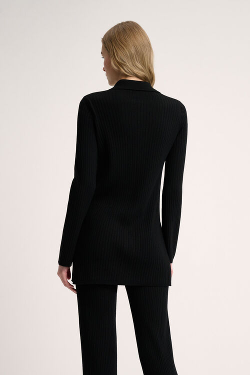 Luisa Spagnoli Molla - Cardigan lungo ricamato Offerta