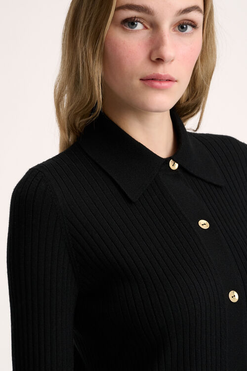 Luisa Spagnoli Molla - Cardigan lungo ricamato Offerta