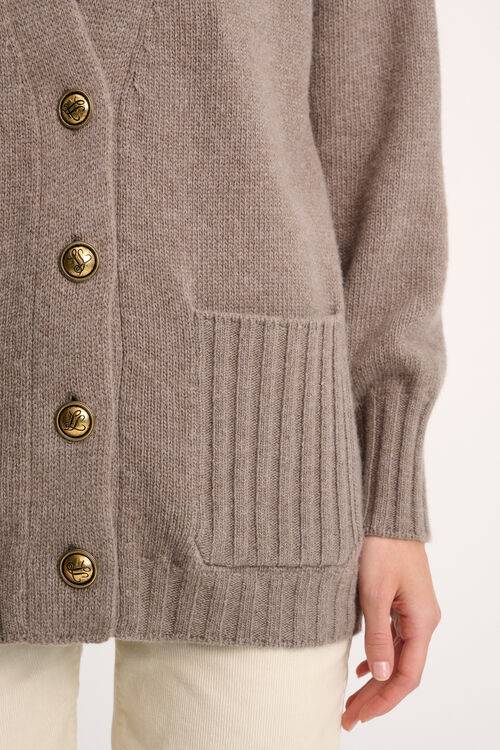 Luisa Spagnoli Canolo - Cardigan in misto cashmere Online