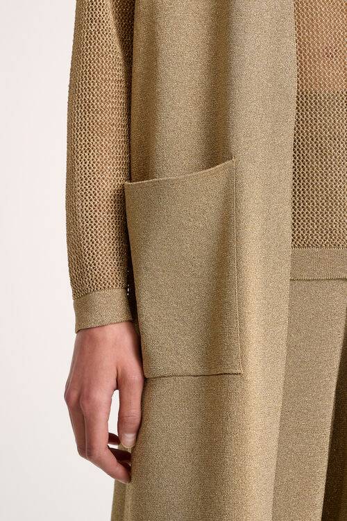 Luisa Spagnoli Zio - Gilet in lurex Outlet