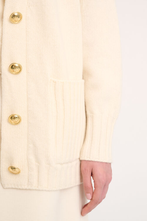 Luisa Spagnoli Canolo - Cardigan in misto cashmere Vendita Calda