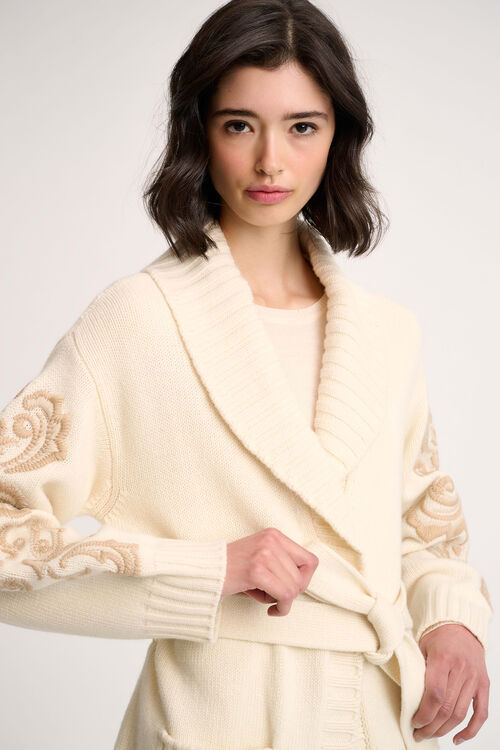 Luisa Spagnoli Cestello - Cardigan ricamato I Più Venduti