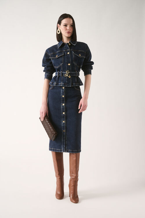 Luisa Spagnoli Folletto - Gonna in denim Affare Del Giorno