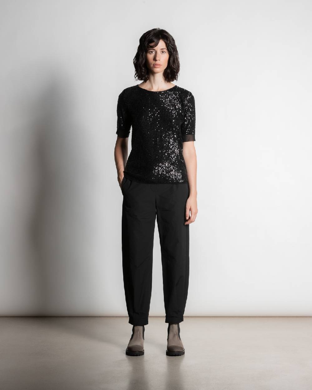 Rialto 48 T-SHIRT CON PAILLETTES Flash Sale