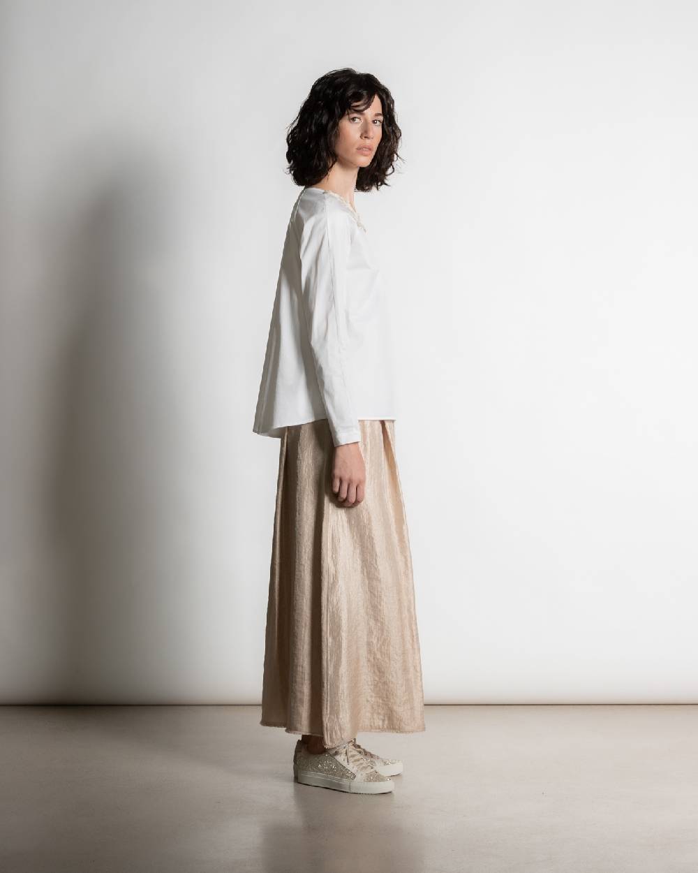 Rialto 48 BLUSA CON RICAMO Consegna Veloce