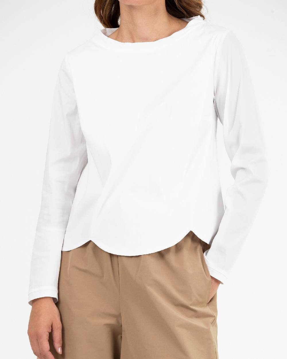 Rialto 48 CAMICIA CON ORLO SMERLATO Offerta