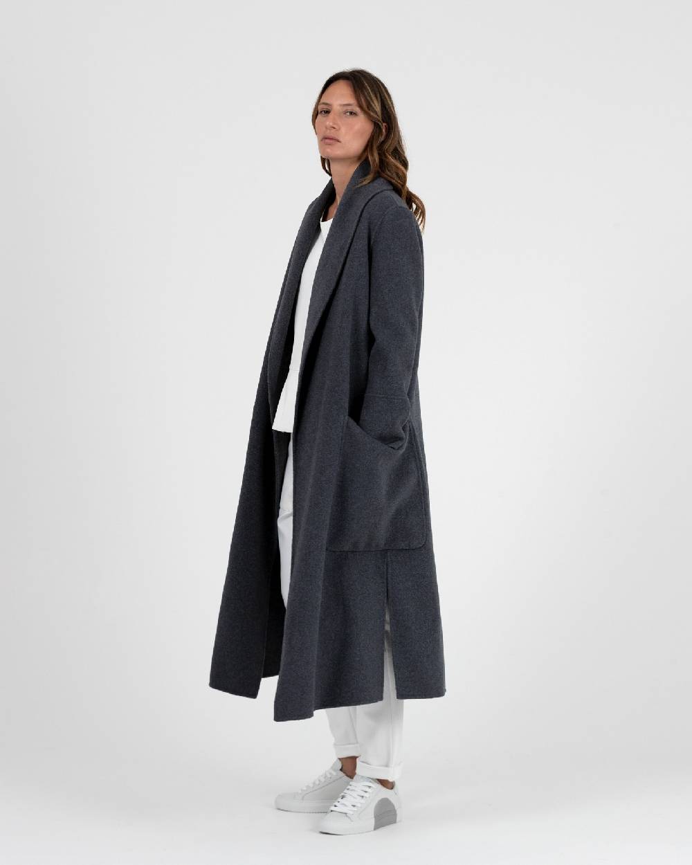 Rialto 48 CAPPOTTO LUNGO CON CINTURA Moda