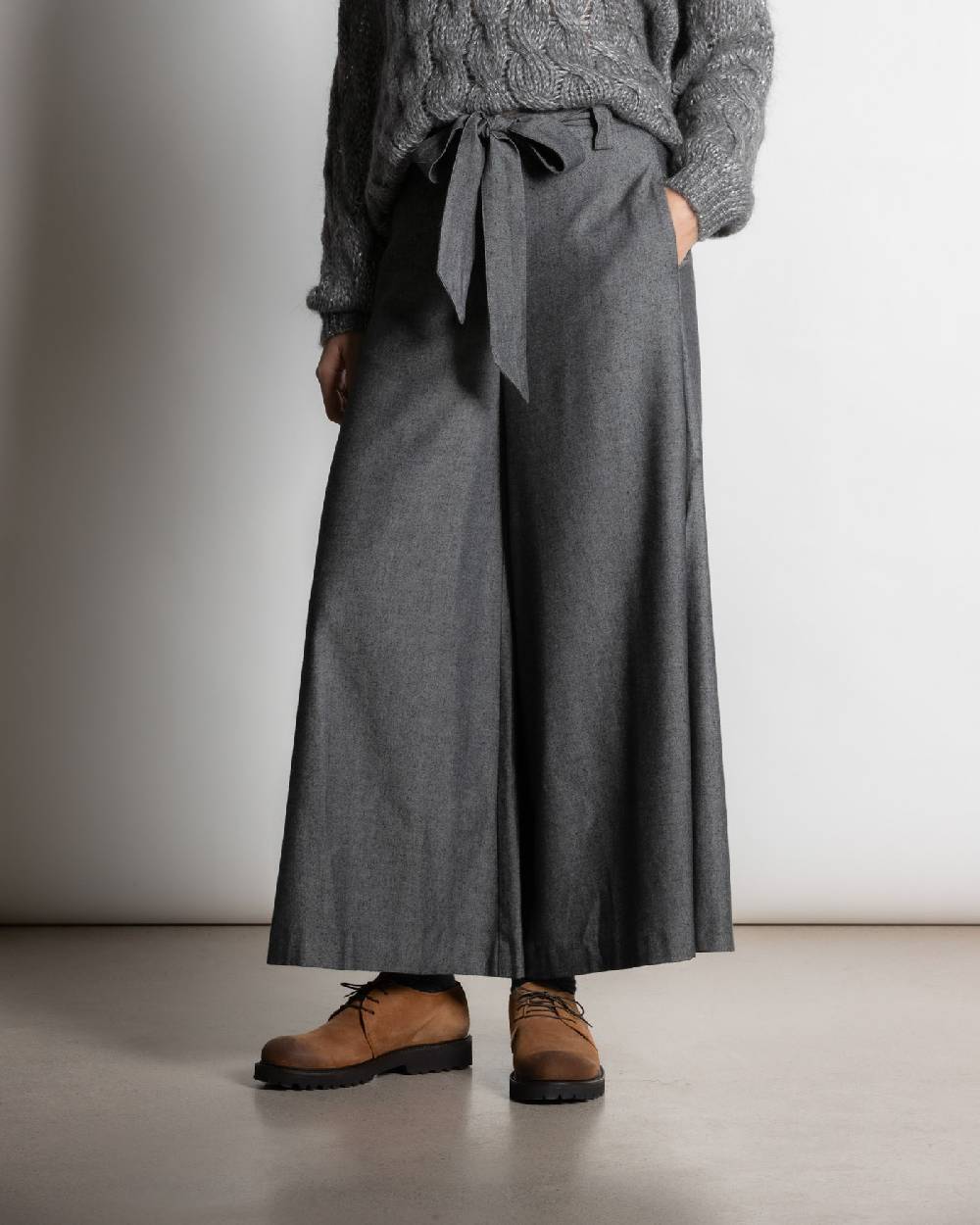 Rialto 48 PANTALONE A GAMBA LARGA Qualità Garantita