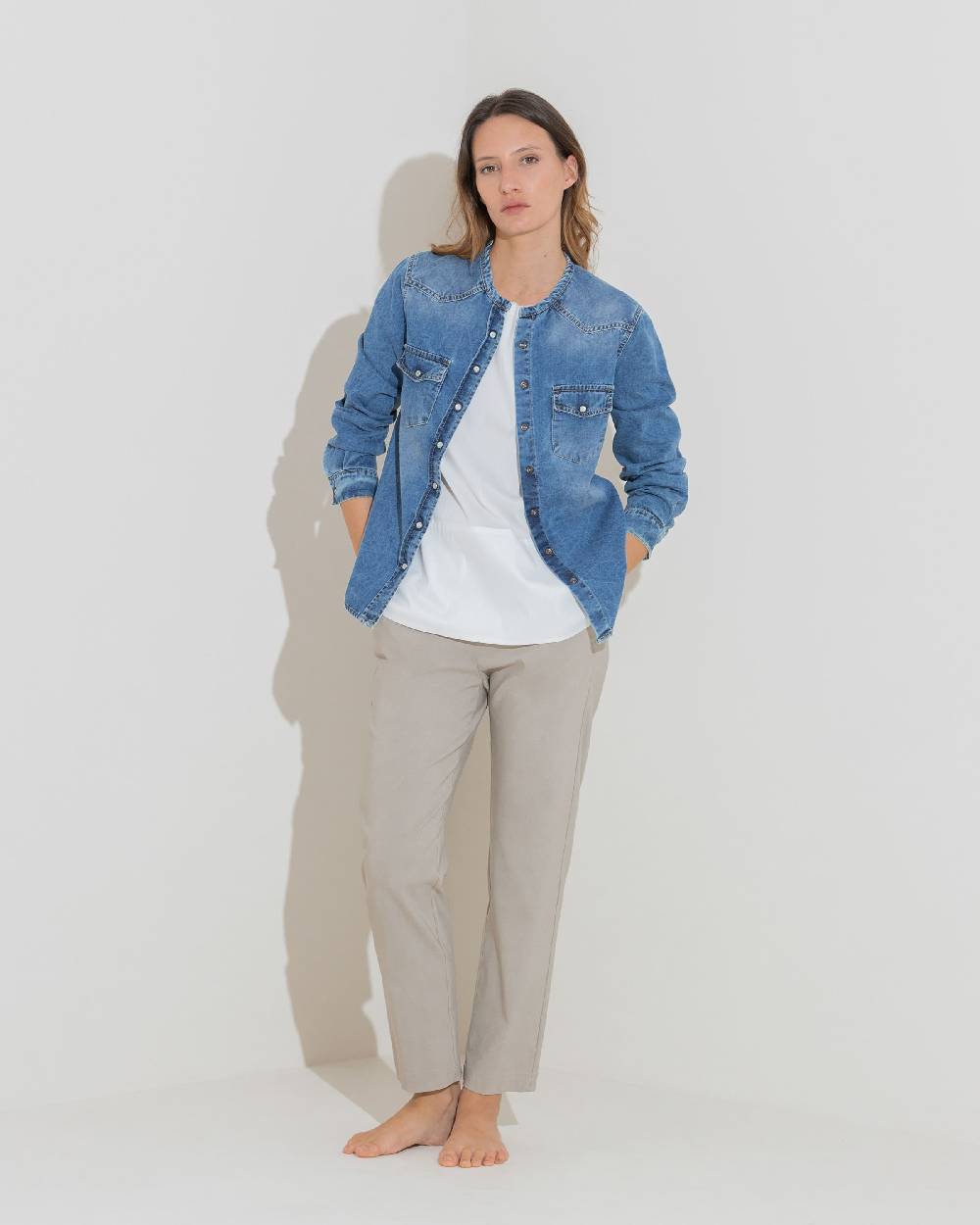 Rialto 48 CAMICIA IN JEANS In Linea