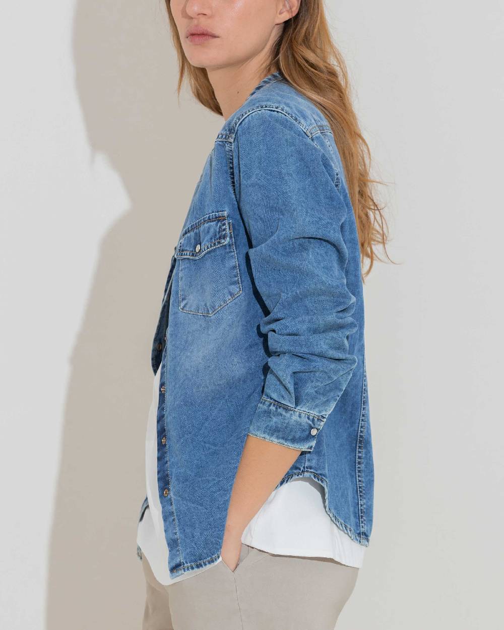 Rialto 48 CAMICIA IN JEANS In Linea