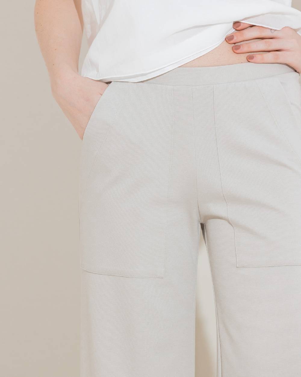 Rialto 48 PANTALONE AMPIO CON TASCHE Spedizione Gratuita