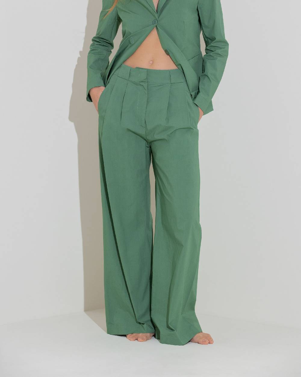Rialto 48 PANTALONE AMPIO CON PINCES Pezzi Unici