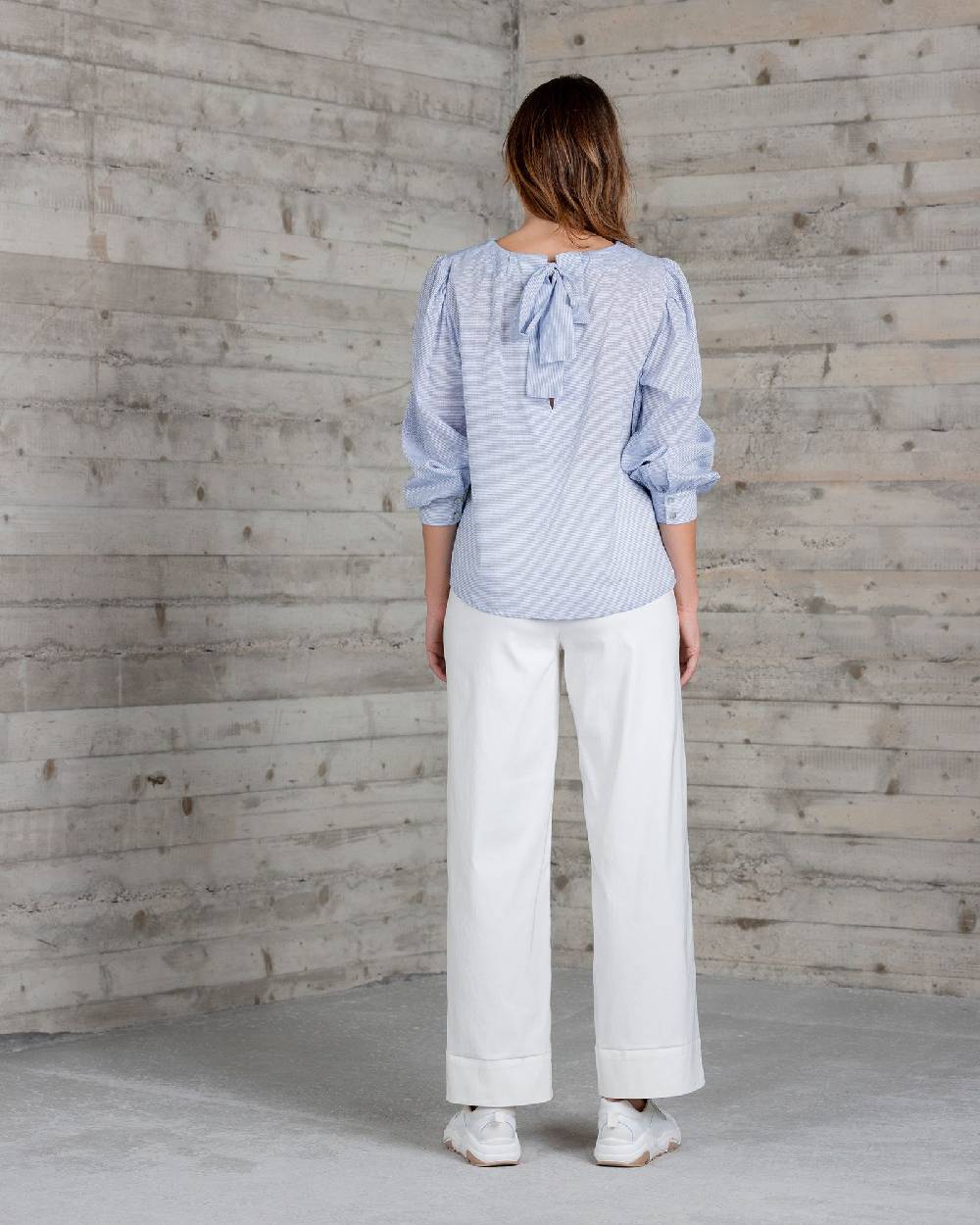 Rialto 48 CAMICIA CON COLLO ARRICCIATO Moda