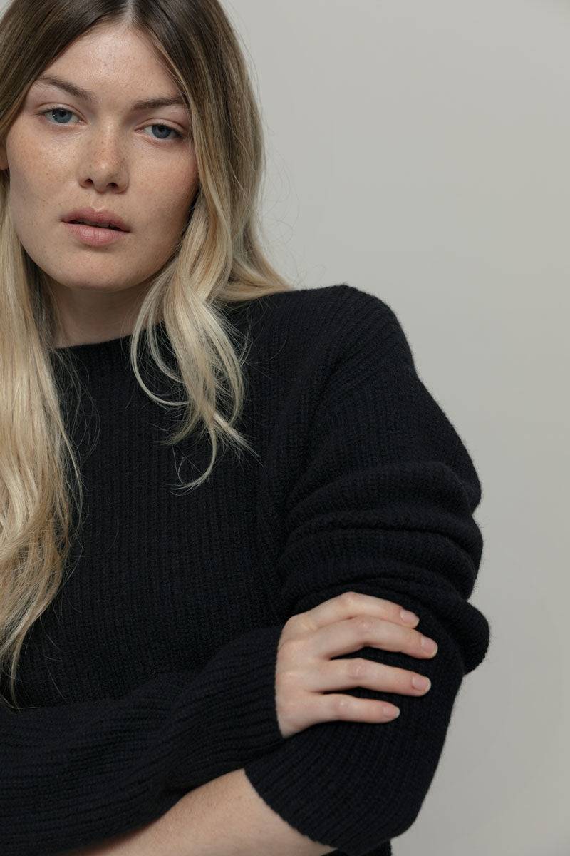 ﻿Rifò MELISSA Maglia Girocollo Donna Cashmere Rigenerato Sconto