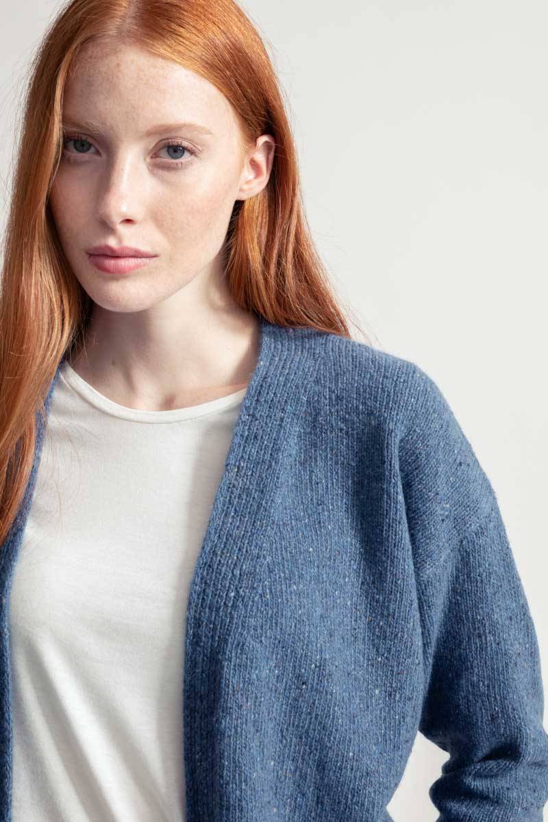 Rifò PALOMA Cardigan Donna Cashmere Rigenerato Outlet
