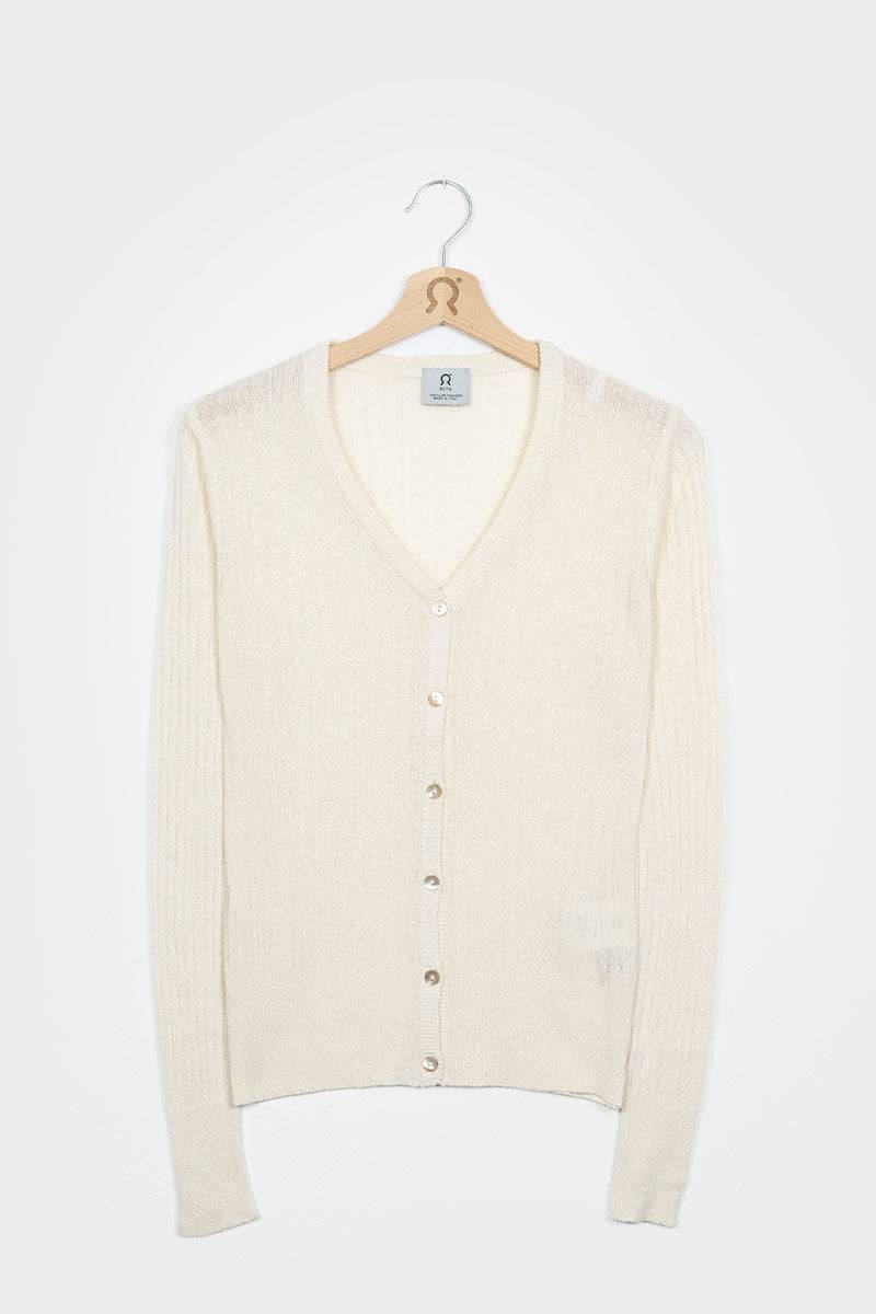 Rifò REALMA Cardigan Donna Seta Rigenerata I Più Venduti