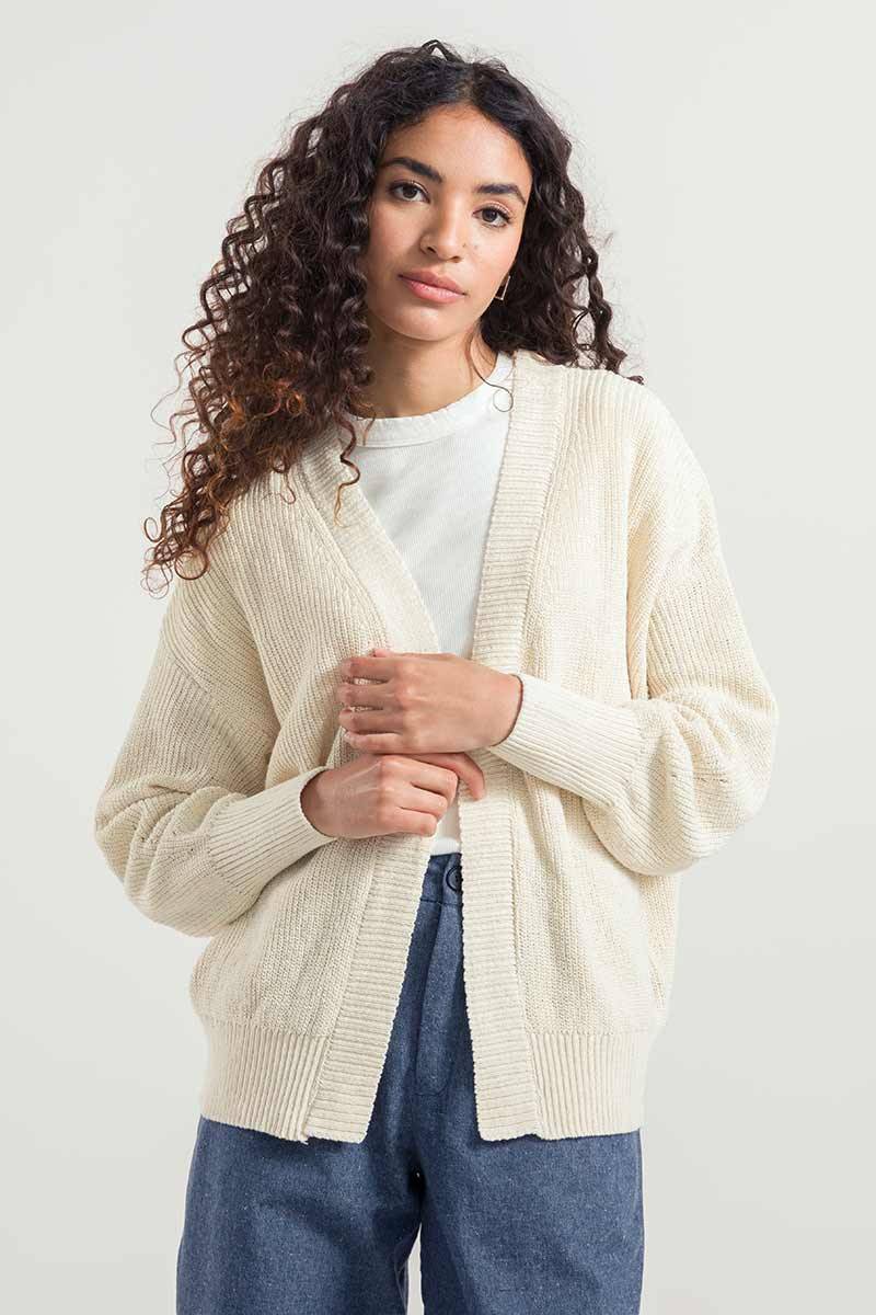 Rifò IRMA Cardigan Donna Cotone Rigenerato Vendite Flash