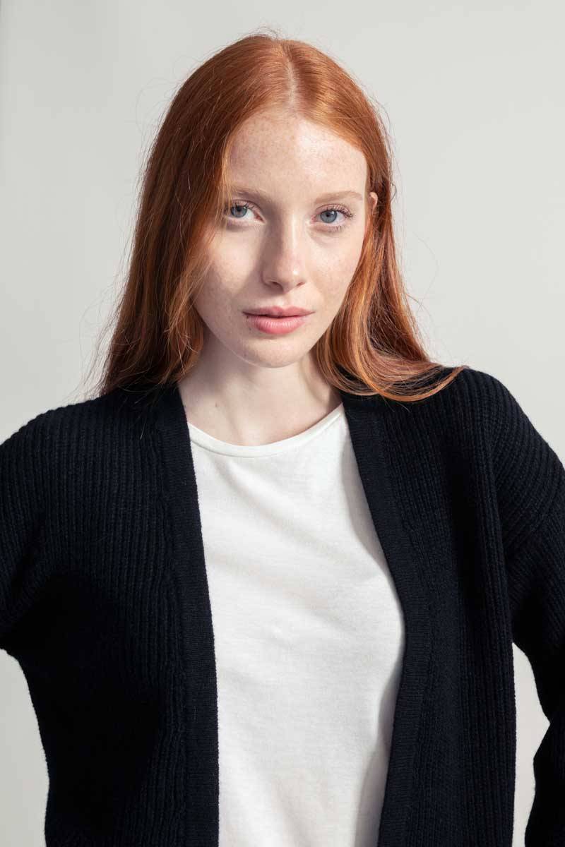Rifò MARGHERITA Cardigan Donna Cashmere Rigenerato Negozio