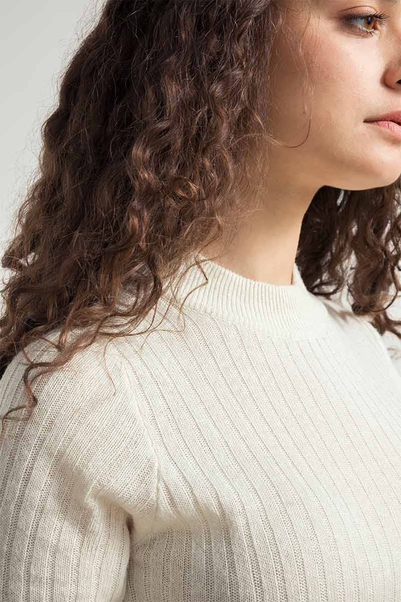 Rifò RENZA Maglia Donna Seta Rigenerata In Saldo