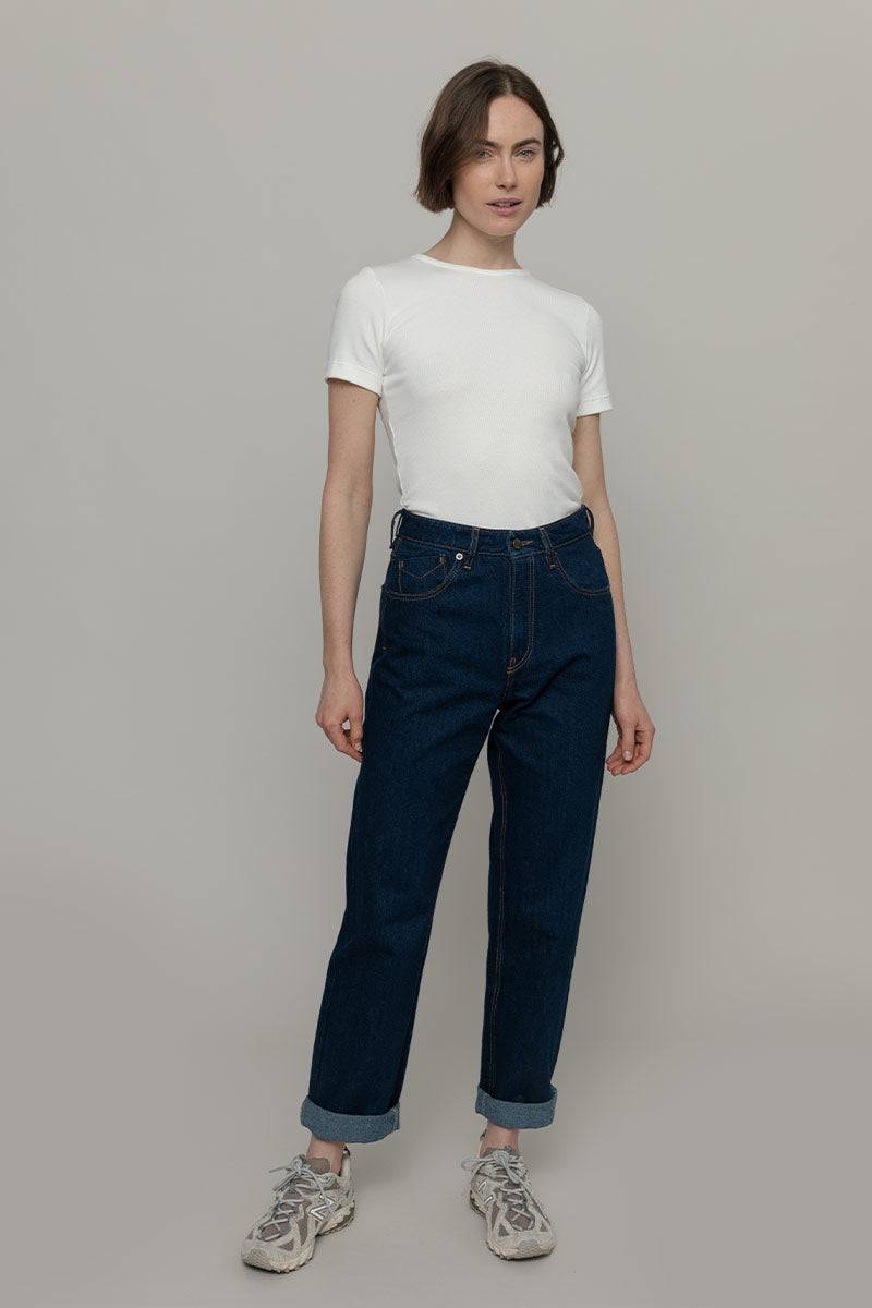 Rifò AGLAIA Pantaloni Jeans Donna Cotone Rigenerato Sconto di tempo limitato