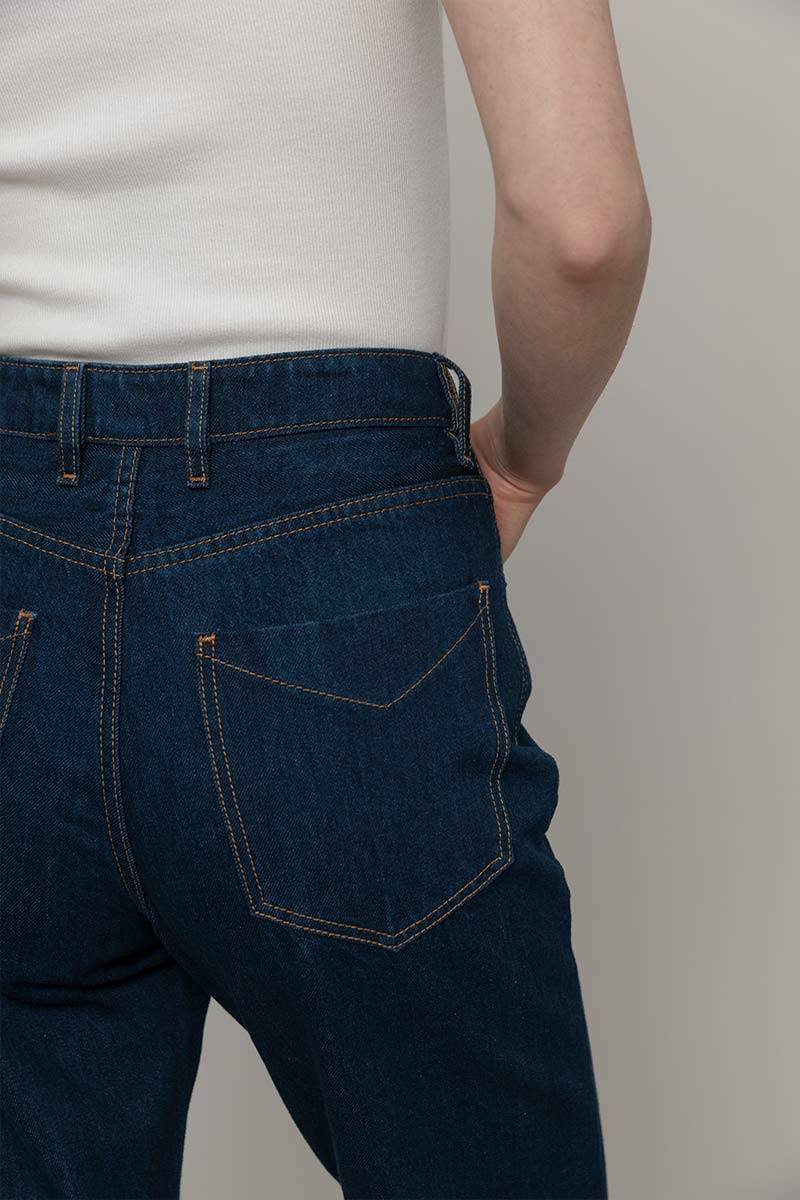 Rifò AGLAIA Pantaloni Jeans Donna Cotone Rigenerato Sconto di tempo limitato