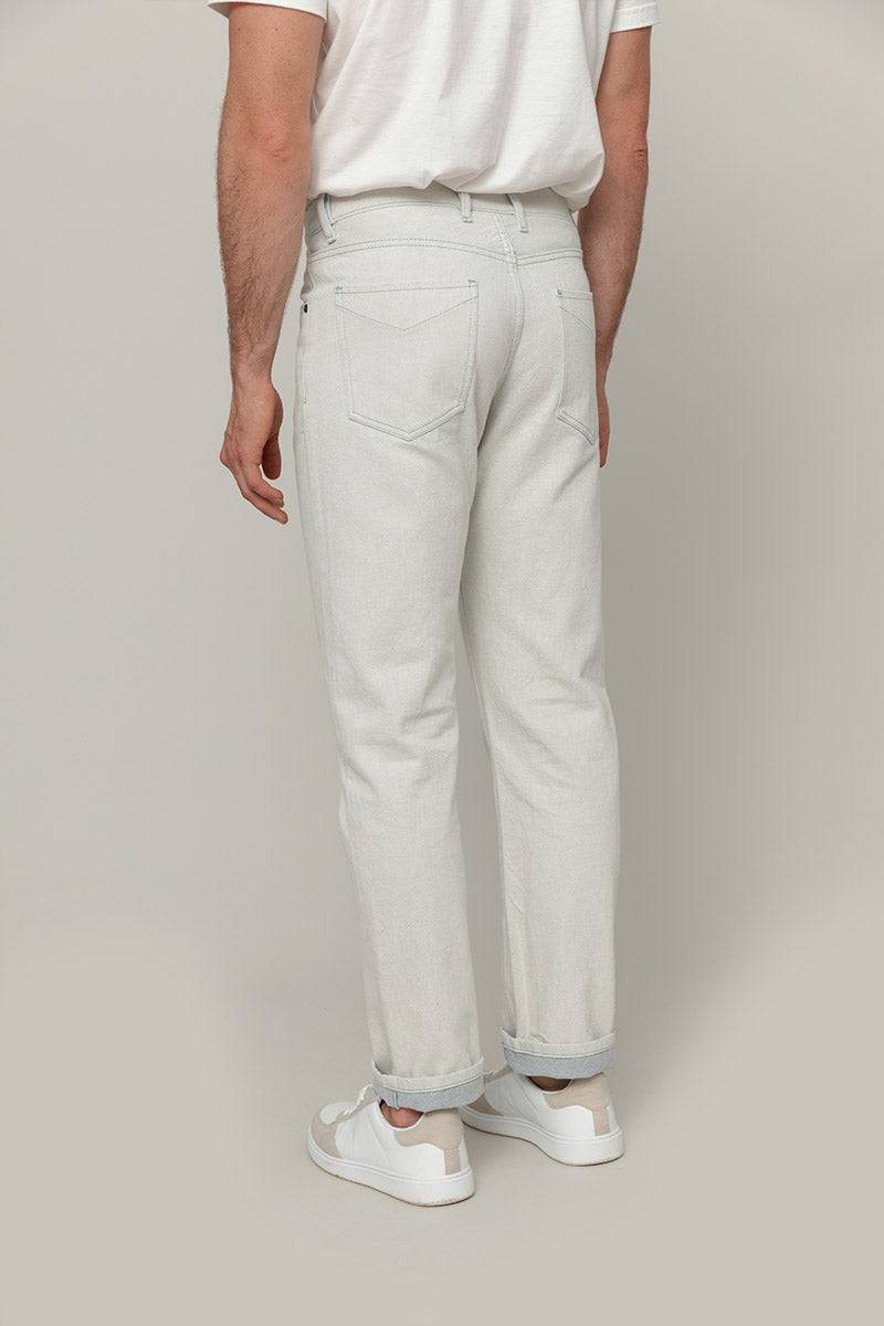 Rifò KAI Pantaloni Jeans Uomo Cotone Rigenerato Offerta migliore