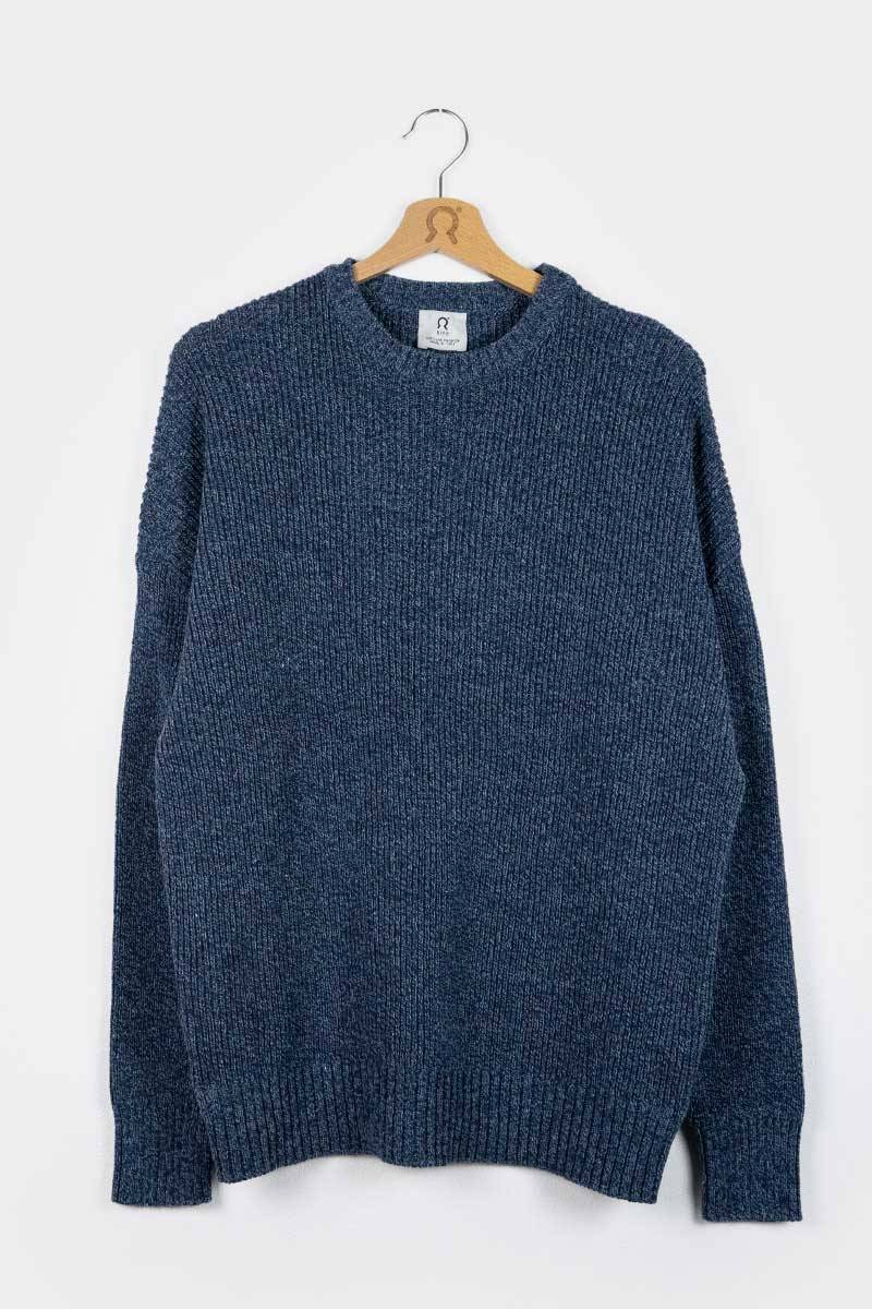 Rifò COSIMO Maglia Uomo Cotone Jeans Rigenerato Online Outlet