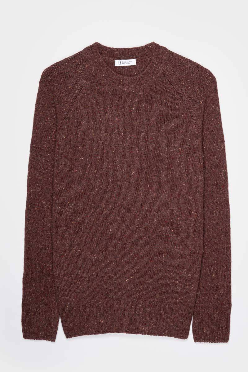 Rifò ALFREDO Maglia Girocollo Unisex Cashmere Rigenerato Offerte esclusive