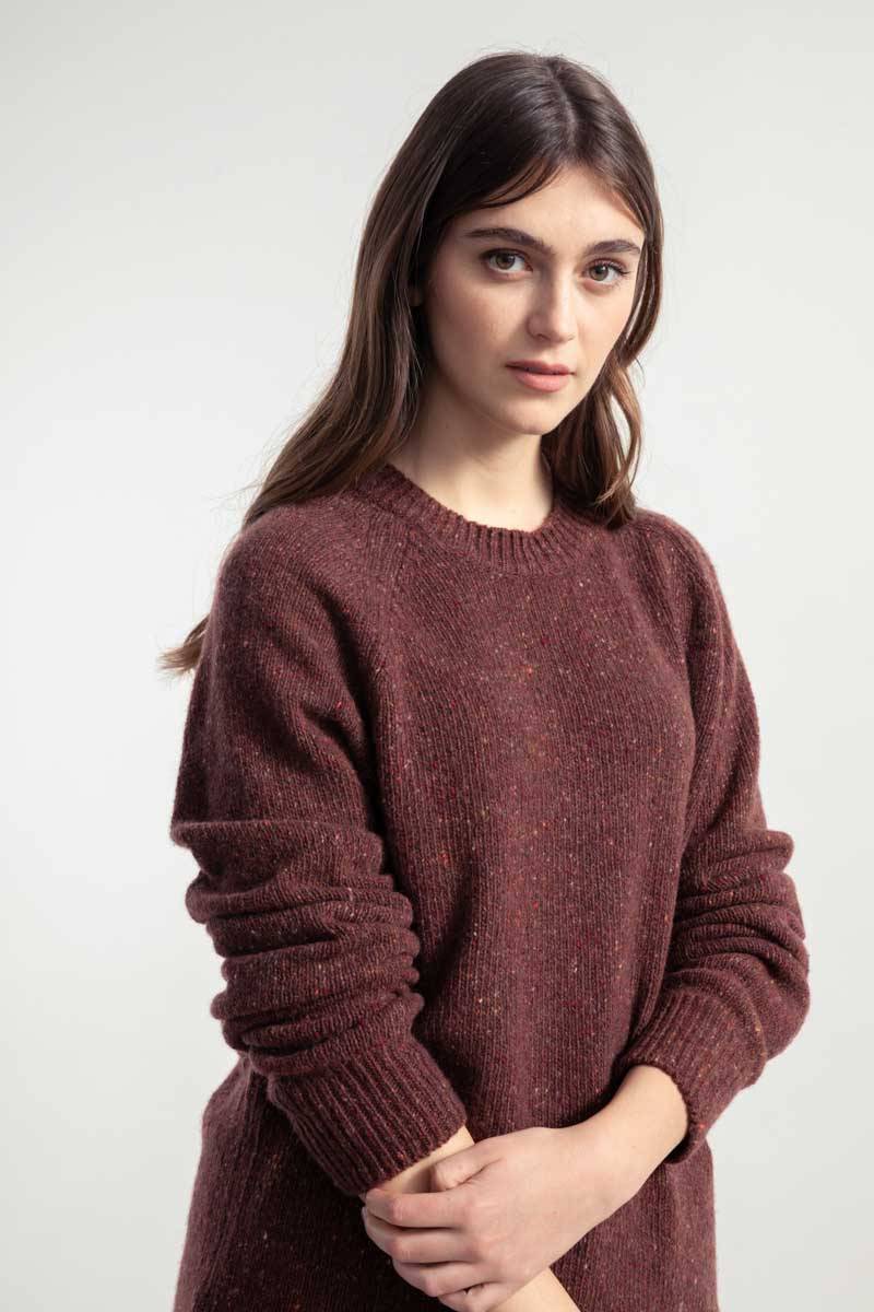 Rifò ALFREDO Maglia Girocollo Unisex Cashmere Rigenerato Offerte esclusive
