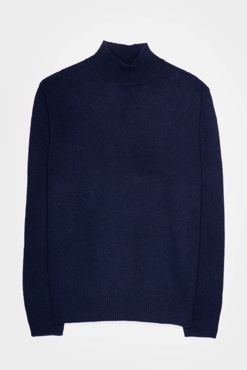 Rifò CLEMENTE Maglia Collo Alto Uomo Cashmere Rigenerato Lightning offer