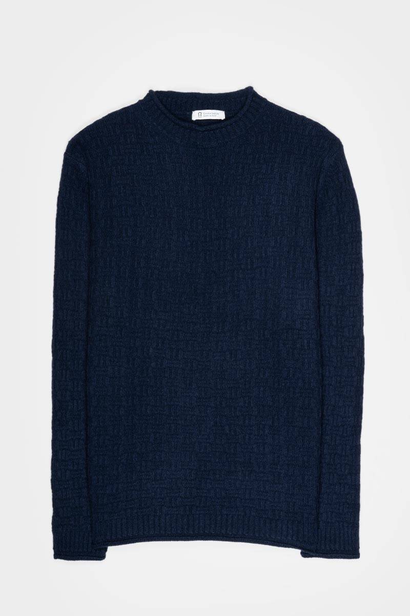 Rifò FERNANDO Maglia Uomo Cashmere Rigenerato Offerte stagionali