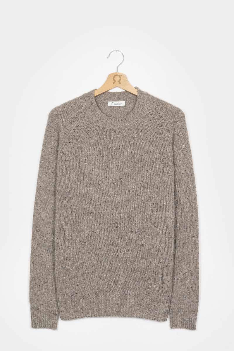 Rifò ALFREDO Maglia Girocollo Unisex Cashmere Rigenerato Prezzo basso