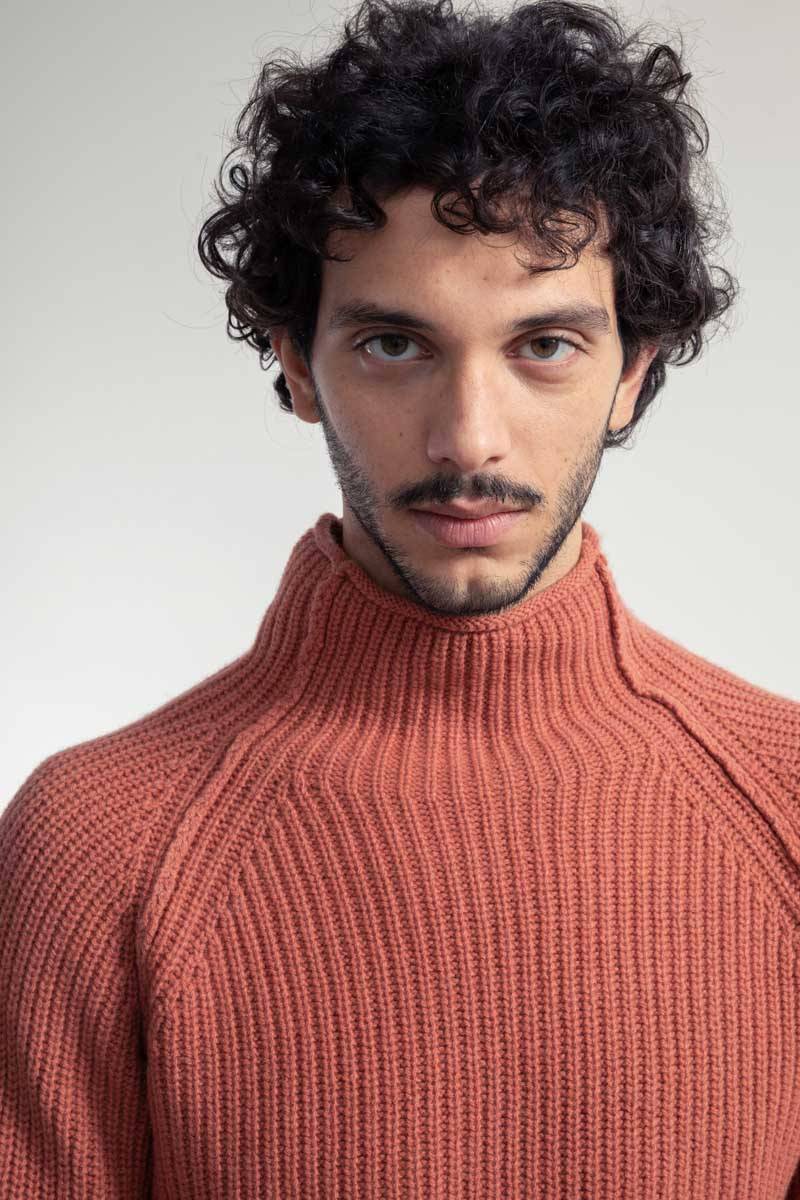 Rifò ARTEMIO Maglia Uomo Cashmere Rigenerato Ritorno libero