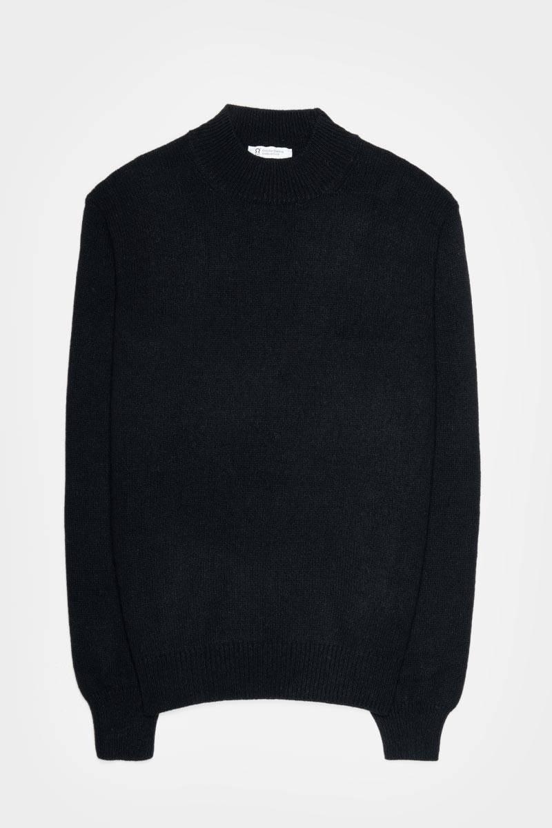 Rifò CLEMENTE Maglia Collo Alto Uomo Cashmere Rigenerato Ultimi tre giorni