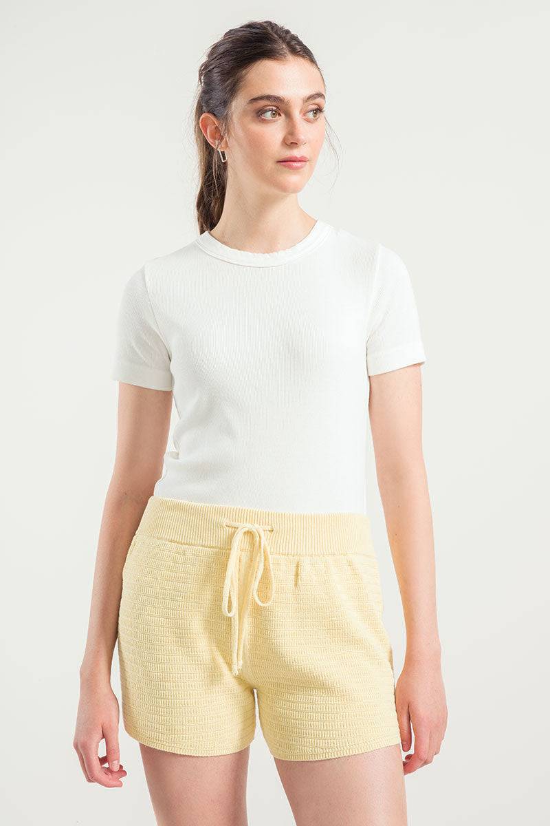 Rifò STELLA Shorts in Maglia Donna Cotone Rigenerato ACQUISTA ORA
