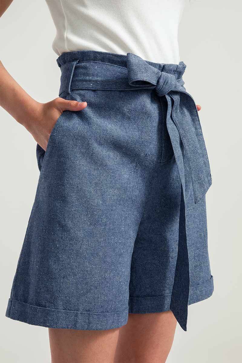 Rifò BERTA Shorts Donna Jeans Rigenerato Fino al 60% di sconto