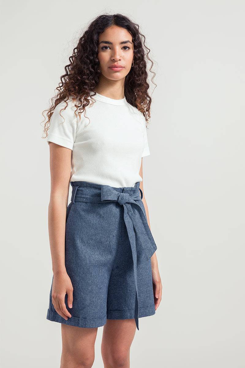 Rifò BERTA Shorts Donna Jeans Rigenerato Fino al 60% di sconto
