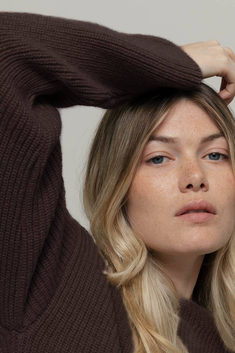 Rifò MELISSA Maglia Girocollo Donna Cashmere Rigenerato Solo un giorno rimasto