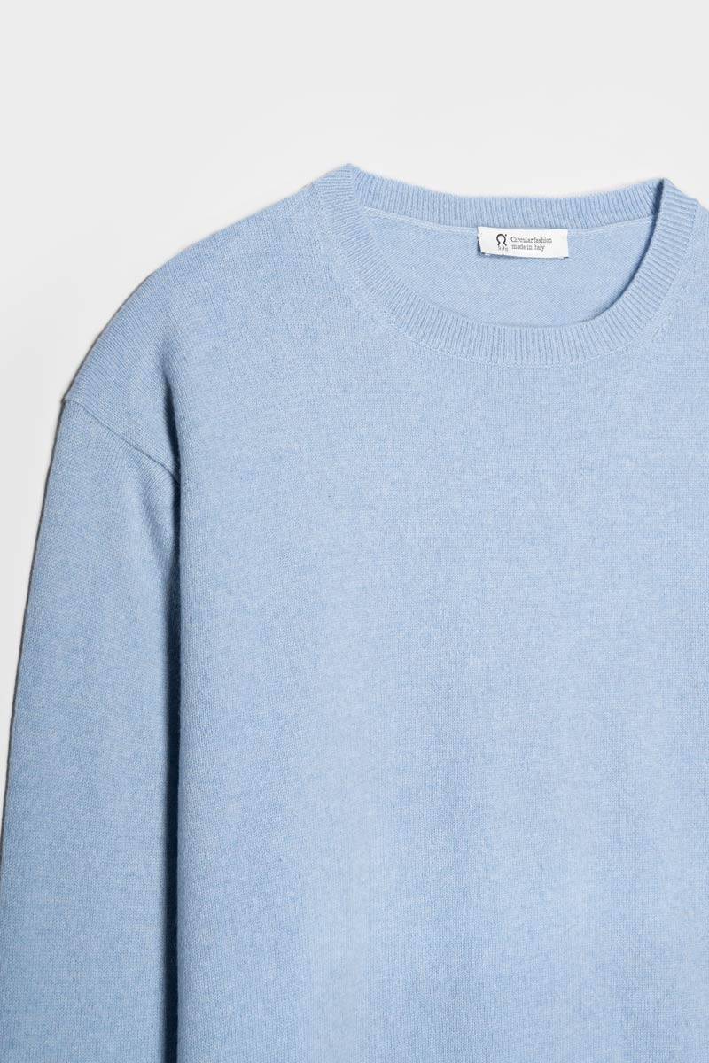 Rifò ALESSIO Maglia Uomo Light Cashmere Rigenerato Officina