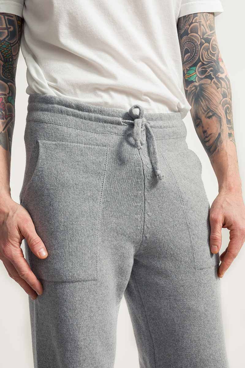 Rifò PATROCLO Pantaloni Tuta Uomo Cashmere Rigenerato Sconti questo mese