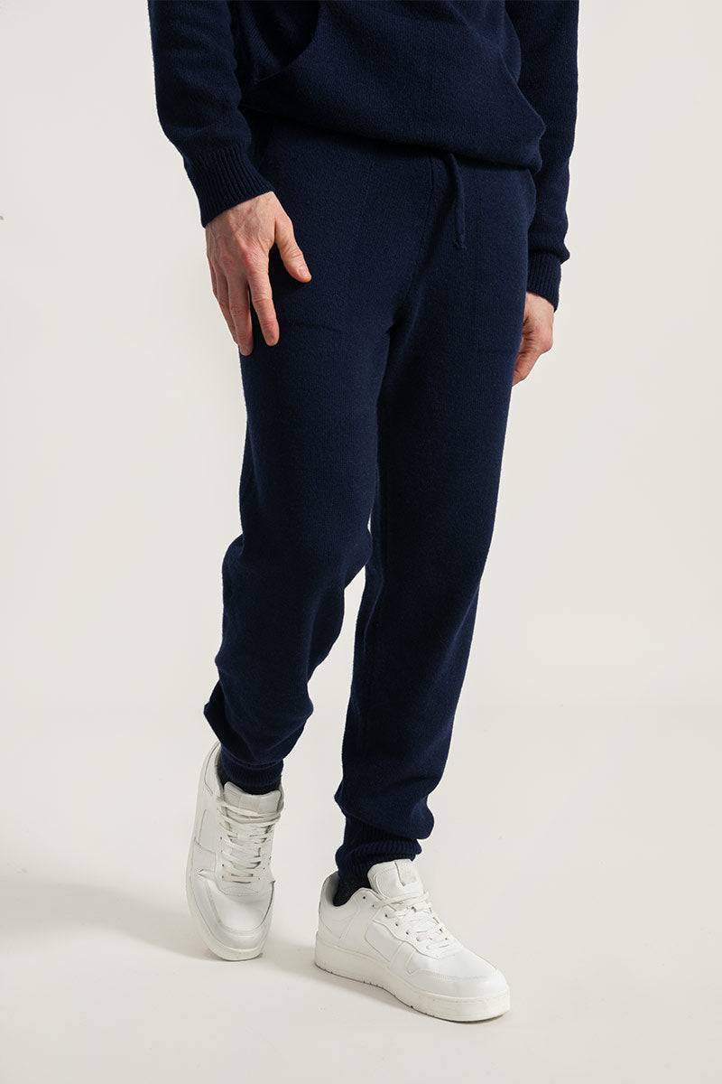 Rifò PATROCLO Pantaloni Tuta Uomo Cashmere Rigenerato Italy