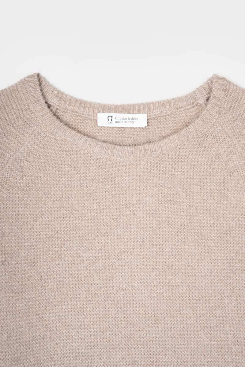 Rifò GIULIETTA Maglia Donna Cashmere Rigenerato Pezzi Unici