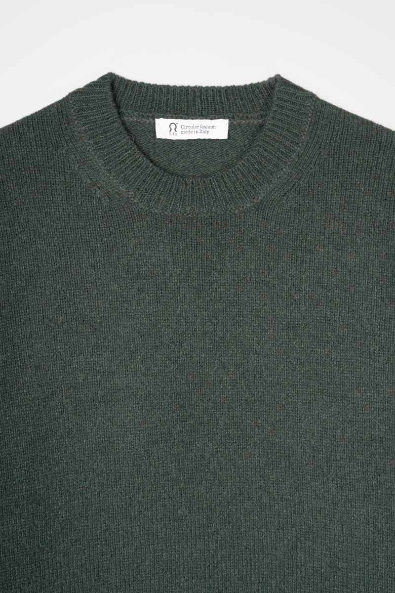 Rifò EDDA Maglia Donna Cashmere Rigenerato Qualità Garantita